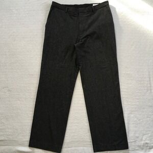 Mens Wool Blend Dress Pants Tailored Fit‎ Concepts by Claiborne 34x32 Charcoal
